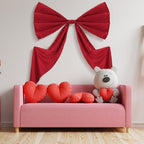 Wavwavw Giant Bow Big Wall Decor, Red, Polyester, Weeding - Image 3