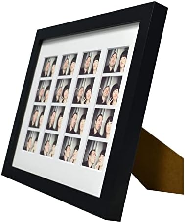 Golden State Art Photo Booth Frame, Black Wood and Real Glass - Image 2