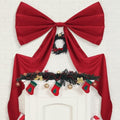 Wavwavw Giant Bow Big Wall Decor, Red, Polyester, Weeding by Wavwavw