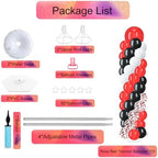 Balloon Column Stand Kit, 2 Sets with 100 Balloons & Adjustable Bases - Image 2