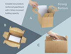 HUAPRINT Treat Gift Boxes, 30 Pack, Brwon, 9.45x5x5 IN - Image 3