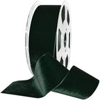 Morex Ribbon Nylvalour Velvet Ribbon, Nylon, 2 inches by 11 Yards, Hunter Green, Item 01250/10-621, 2" by 11 yd, by MorexRibbon