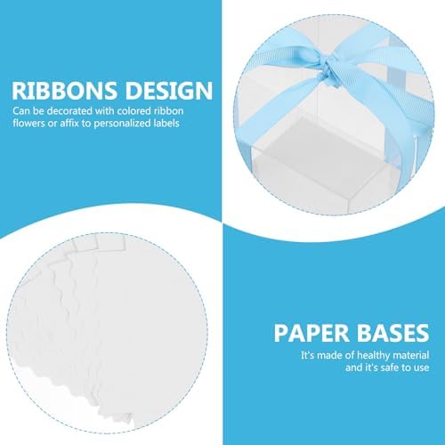 LALADEFIEE PVC Gift Boxes 8pcs Set for Cookies and Candies - Image 7