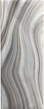 Jillson & Roberts 20" x 30" Printed Gift Tissue for Birthdays, Wine Bags, Weddings, Marbelized Silver, 48 Folded Sheets - Image 2