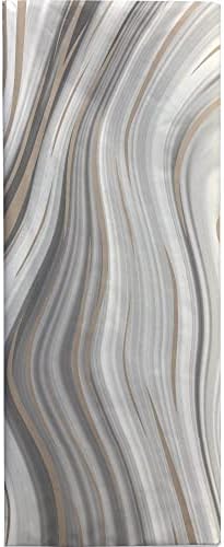 Jillson & Roberts 20" x 30" Printed Gift Tissue for Birthdays, Wine Bags, Weddings, Marbelized Silver, 48 Folded Sheets - Image 2