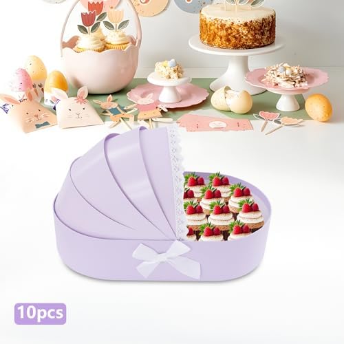 Cradle Gift Box Set Decorative Paperboard Favor Boxes for Shower Party - Image 6