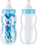 Tessco for you 2 Pcs 15in Jumbo Baby Bottle Bank Baby Shower, Blue by Tessco