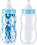 Tessco for you 2 Pcs 15in Jumbo Baby Bottle Bank Baby Shower, Blue by Tessco