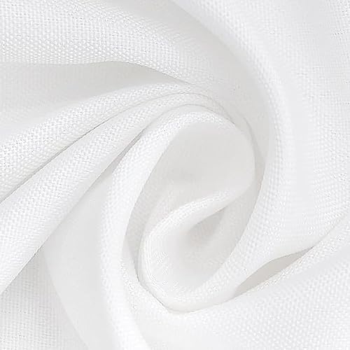 FINDYOU 10 Pack White Table Cloth Rectangle Table 60 x 102 Inch Tablecloths for 6 Foot Rectangle Tables. Stain and Winkle Resistant Polyester Washable White TableCloths for Parties Wedding Dining - Image 3