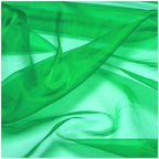 25 Yard Organza Fabric 44" Wide for Wedding Event Décor - Green - Image 4