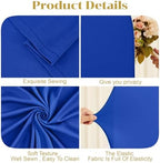 Besutolife Square Arch Backdrop Cover, 6.6×6.6 FT Spandex Arch Covers Stretchy Fitted Balloon Arch Stand Cover for Wedding, Birthday Party, Baby Shower, Photo Booth, Graduation Ceremony, Royal Blue - Image 5