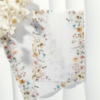 UNIQOOO 50 Pack Blur Wildflower Pre-Folded Vellum Jackets &UNIQOOO Wax Seal Stickers - Baby‘s Breath - Image 5