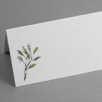 HERB Place Cards (4 Herbs) for Dinner Parties and Events. Table Tent Style, Scored for Easy Folding. Available in Packages of 12, 24, 48 (48) Multi - Image 6