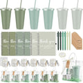 Nuogo 6 Sets New Parent Shower Prizes, Gradient Green, Classic Style by Nuogo