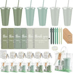 Nuogo 6 Sets New Parent Shower Prizes, Gradient Green, Classic Style by Nuogo