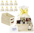 DECOMOMO Gift Baskets Empty, Small Baskets for Gifts 8 Pack by DECOMOMO