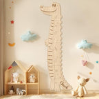 Personalized Name Kids Height Wall Chart, Wood Height Chart Decor - Image 2
