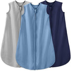 Yoofoss Baby Sleep Sack 12-18 Month 0.5TOG 100% Organic Cotton 2-Way Zipper by YOOFOSS