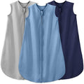 Yoofoss Baby Sleep Sack 6-12 Month 0.5TOG 100% Organic Cotton 2-Way Zipper by YOOFOSS