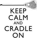 CafePress Keep Calm and Cradle On Sticker Sticker (Oval 50 pk) - Image 2