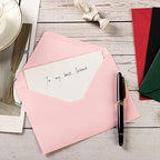 100 Pieces A7 Envelopes 5x7 Black, 5.24 x 7.24 Inches (Pack of 2) - Image 6