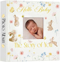 Thyle Baby Photo Album 4x6 600 Pockets Book Keepsake Gifts for Boy or Girl Newborn Memory Book with Front Window Holds Photo Album for New Parents Baby Shower Welcome Party(Rabbit) by Thyle