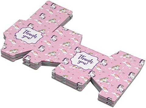 Paper Box - Mini Favor Box For Baby Shower 4x4x4 Inches Paper Gift Boxes, Candy Paper Box For Party Favors, Baby Shower Unicorn,Girl Theme- Pack Of 20 - Image 4