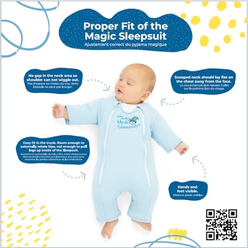 Magic Sleepsuit Baby Merlin's Cotton Baby Swaddle Transition Product - Image 3