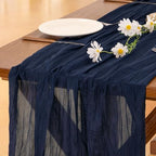 Cheesecloth Table Runner Fall Boho Wedding Birthday Party Home Decor by Socomi