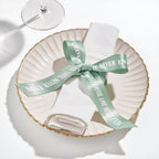 Personalized Ribbon Wedding Favor,Custom Ribbons with Text for Weddings Gift Wrapping Ribbons,Satin Ribbon for Gifts Package (Multicolor, 100 Yards) - Image 5