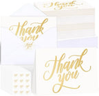 600 PCS Thank You Cards with Envelopes and Stickers, 3.5 x 5 Inch by UZLUbuywithconfidence