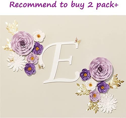 Purple Roses Paper Flowers Decorations for Wall, Giant Floral Wall Decor for Baby Shower, Classroom, Nursery, Birthday, Fairy Garden Party Backdrop Decorations - Image 3