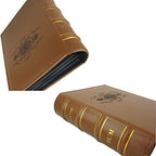Vintage Pocket Photo Albums for 7 X 5 Inches Prints (Brown) - Image 2