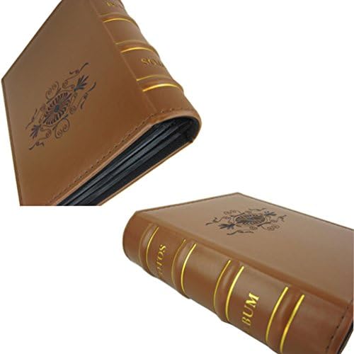 Vintage Pocket Photo Albums for 7 X 5 Inches Prints (Brown) - Image 2