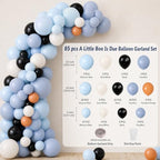 Halloween Baby Shower Decorations, A Little Boo Is Almost Due Party Set - Image 4