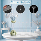 12 Pack 15.75 Inch Clear Acrylic Balloon Stand Kit for Table Centerpieces - Image 3