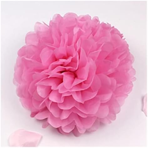 Red Chinese Lanterns Handmade Tissue Paper Pompoms Wedding Decorative Paper Flower Ball Baby Shower Birthday Party Decoration Paper pom poms Red Traditional Hanging Lantern ( Color : 04 , Size : 6inc by Unknown