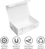 Luxury Keepsake Gift Box Silver Floral 11.5" x 7.5" x 3.5" (3-Pack) - Image 5
