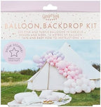 Ginger Ray Luxe Pastel Pink and Purple Balloon Arch Kit, 200 Balloons - Latex - Image 3