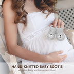 Pregnancy Announcement, Coming Soon Baby Announcement For Grandparents Dad Husband Family, Pregnancy Reveal Ideas, Gender Reveal Baby Shower Gifts -Felt Letter Board, Onesie, Booties, Wooden Sign - Image 6