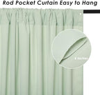 Pea Green Backdrop Curtains 20ftx10ft Garden Polyester Photo Drapes - Image 4