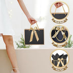 DOYIDE 50 Pcs Thank You Gift Bags with Tissue Paper & Handles, 9x7x3.1inch - Image 5