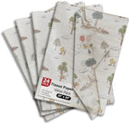 24 Pooh Bear Print and 24 Peter Rabbit Printed Tissue Paper - Tissue Paper for Gift Bags, Boxes, Wrapping, Packaging & More - Gift Wrapper - Decorative Papers - Arts & Crafts - 20" x 30" (48 Sheets) - Image 2