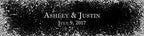 100 Silver Glitter On Black Wedding Anniversary Engagement Party Water Bottle Labels Bridal Shower Birthday - Image 2