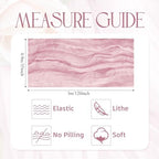 Wokceer Cheesecloth Table Runner Blush Pink 10FT Boho Gauze Runner, 12 Pack - Image 2