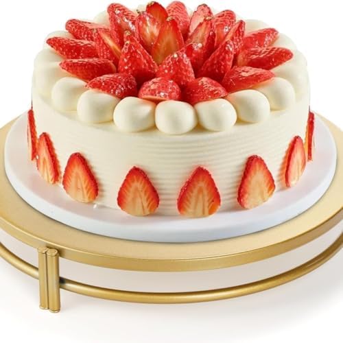 Gold 3Pcs Nesting Metal Cake Plate Stand Set 8" 10" 12" Dessert - Image 6