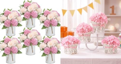Pre-Made Flower Table Centerpieces & Baby Shower Flower Arrangements by SEKNHOP