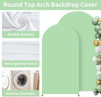 2 Pack Arch Backdrop Stand and Cover Set (7.2FT/6FT), Balloon Arch Stand - Image 5