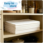 DRESSMAKER 6 Pack White Table Cloth Rectangle 70X120 Inch Fit 8FT Table - Image 7