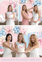 Cocomigo Baseballs or Bows Gender Reveal Decorations, Serves for 25 - Image 7